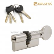 Gear lock cylinder key-knob 60mm CP